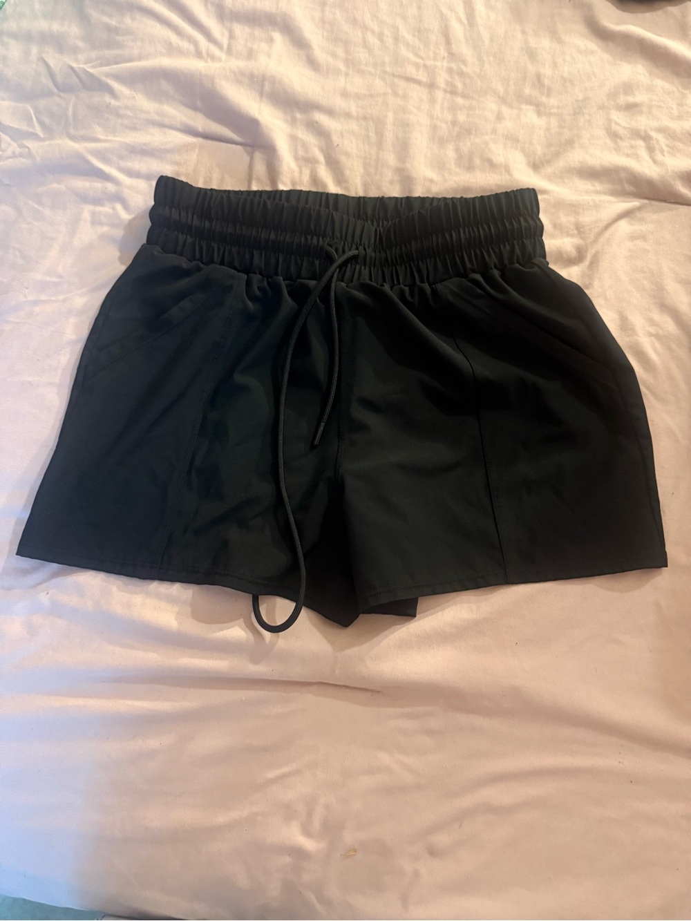 Target Black Athletic Drawstring Shorts